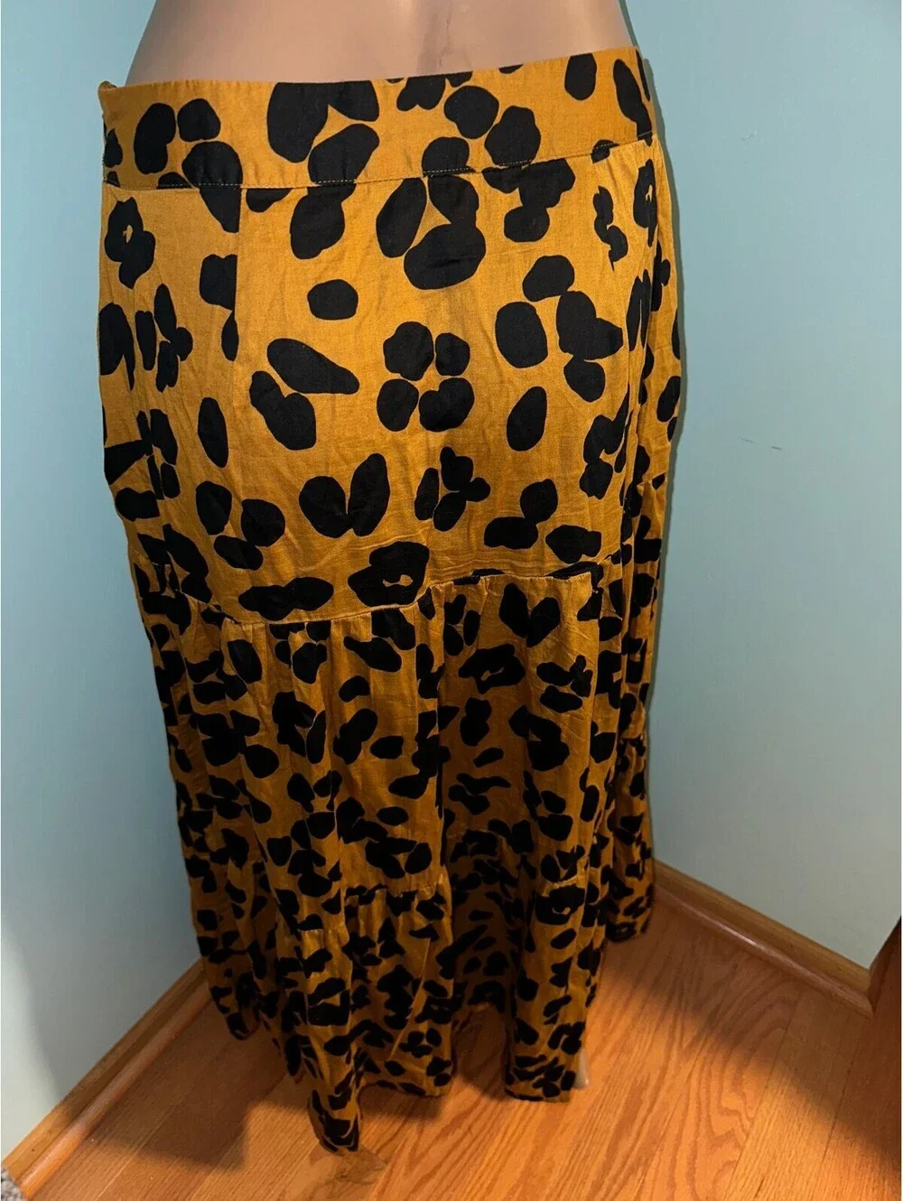 Who What Wear Women's Y2K Boho Leopard Print 10